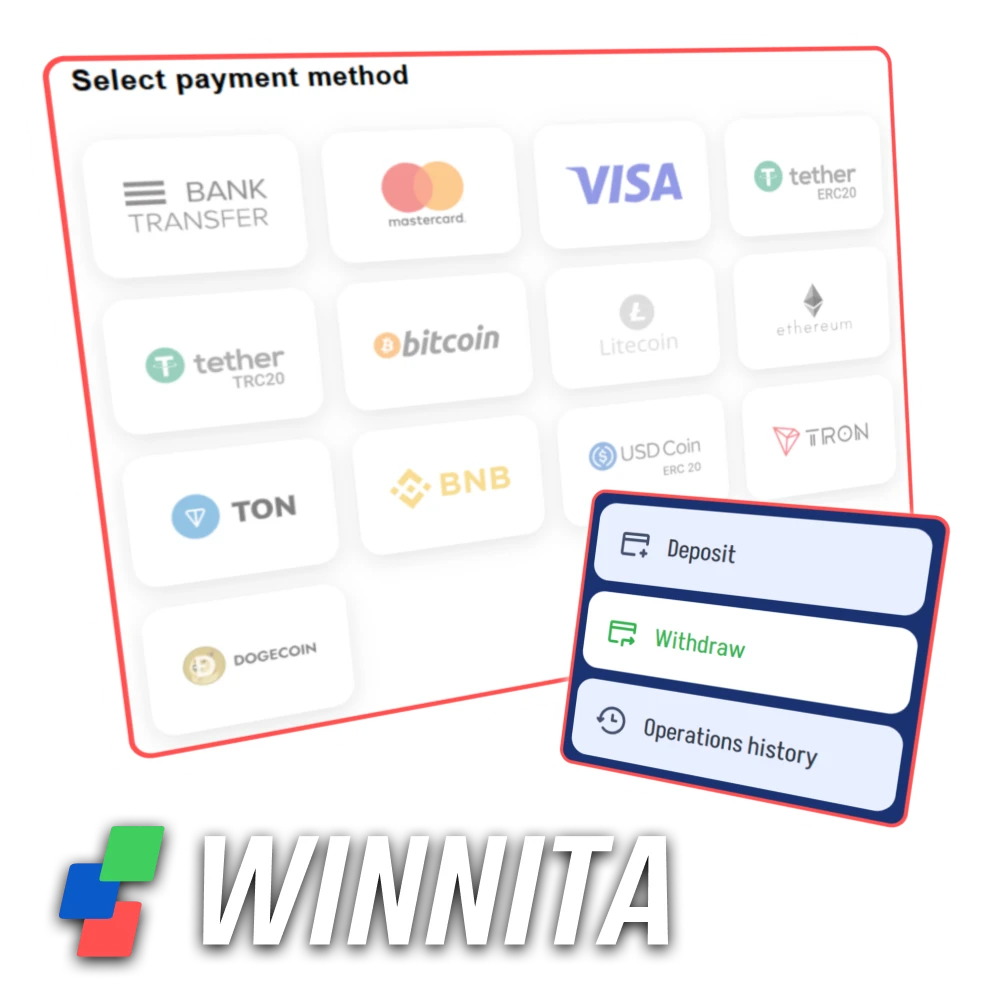 Metodi di pagamento disponibili